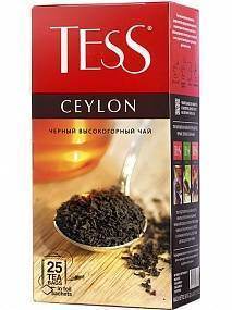 Чай Tess 25 пак. в ассортименте